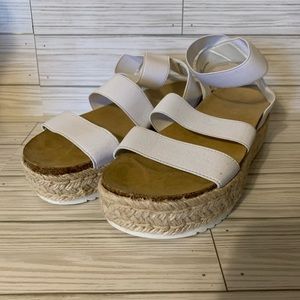 EUC Esprit Wedge Sandals 7.5
